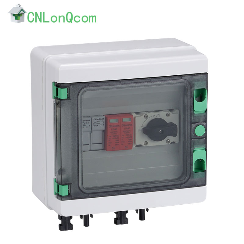 Hộp nhựa kết hợp DC1000V 1 vào 1 ra