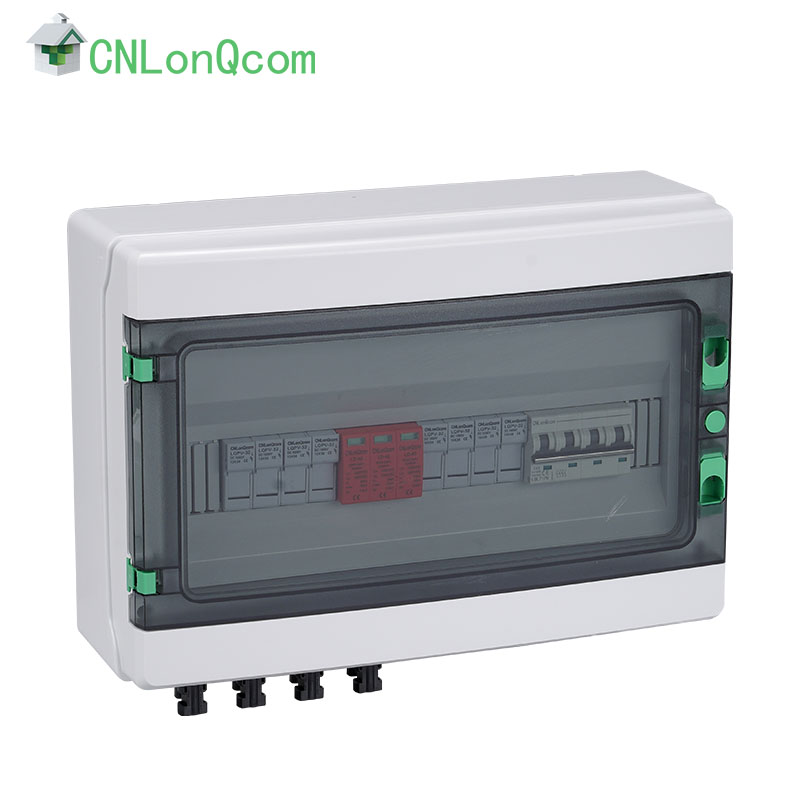 Hộp nhựa kết hợp DC1000V 4 vào 1 ra