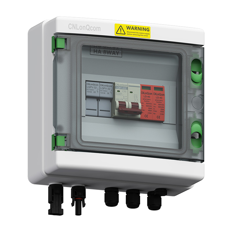 PV Combiner Hộp 1 trong 1 Out DC500V