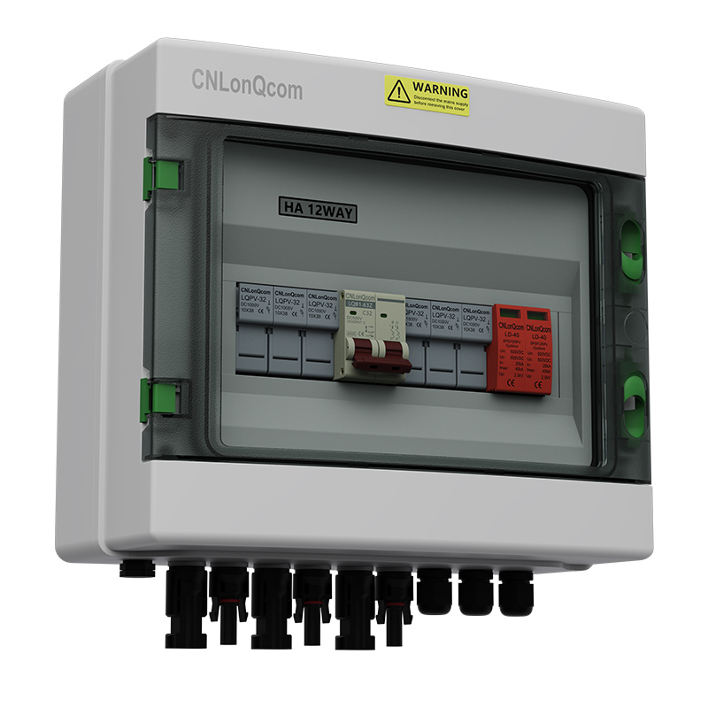 PV Combiner Hộp 3 trong 1 OUT DC500V
