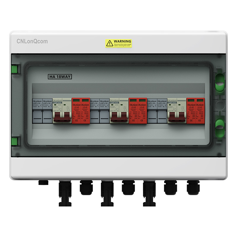 PV Combiner Hộp 3 trong 3 OUT DC500V