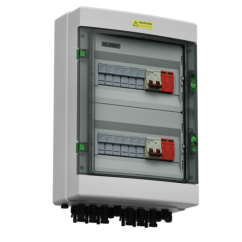 Hộp kết hợp PV 6 trong 2 OUT DC500V