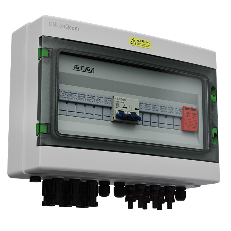 PV Combiner Hộp 6in 1 ra DC500V
